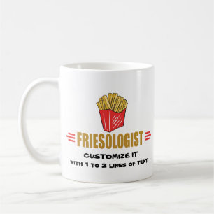 Funny French Fries Tasse