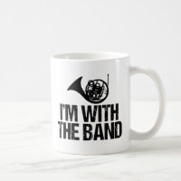 Funny French Horn Ich bin mit der Band