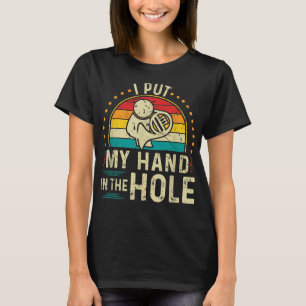 Funny French Horn Ich zerstöre Stille für Musiker1 T-Shirt