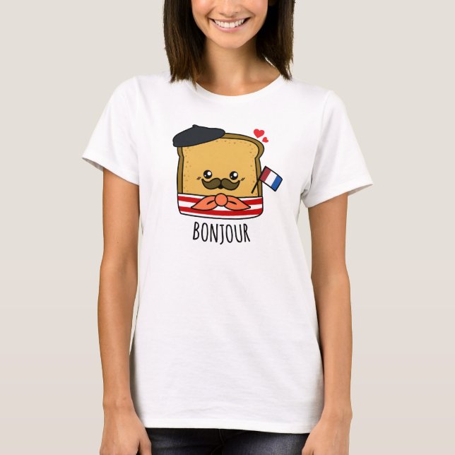 Funny French Toast T-Shirt (Vorderseite)