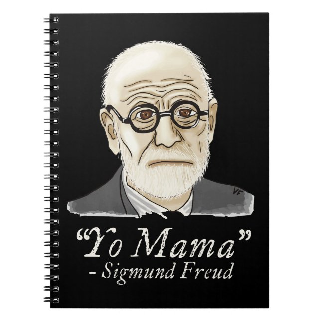 Funny Freud Psychologie Notizblock (Vorderseite)