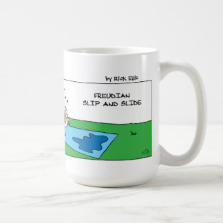 Funny Freudian Slide and Slide Kaffeetasse