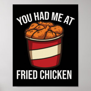 Funny Fricken Lover Fast Food Grillen Grill Drum Poster