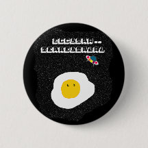 Funny Fried egg im Raum