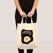 Funny Fried egg im Raum