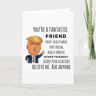 Funny Friend Birthday Bestes Geschenk Karte