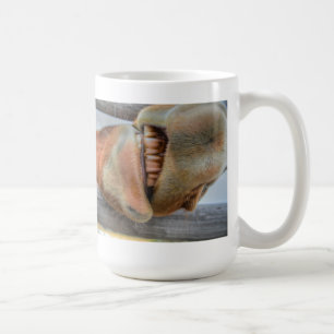Funny Friendly Horse Muzzle und Zähne Tasse