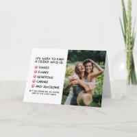 Funny Friendship Card für den besten Freund