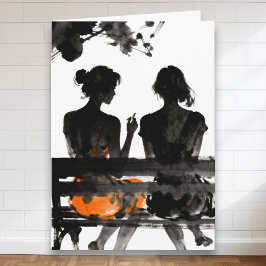 Funny Friendship Sarcasm | We Go Together Karte