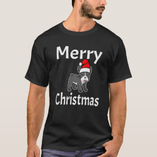 Funny FroChristmas French Bulldog Dog Lover Ani T-Shirt