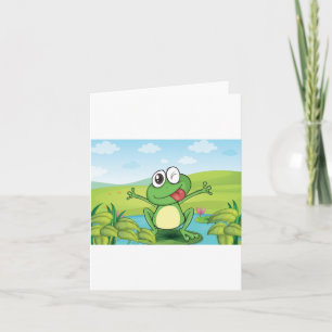 Funny Frog Karte