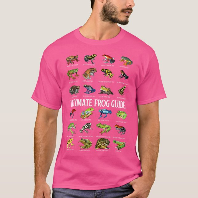 Funny Frog Liebhaber für Frauen Ultimate Frog Guid T-Shirt (Vorderseite)