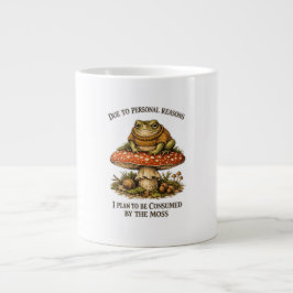 Funny Frog Mushroom  Jumbo-Tasse
