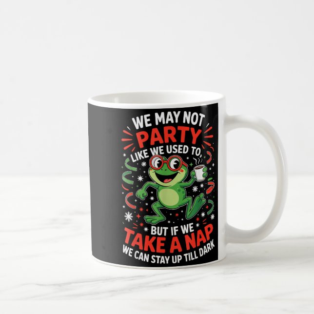 Funny Frog Nap Party For Sleep Lovers And Amphibia Kaffeetasse (Rechts)