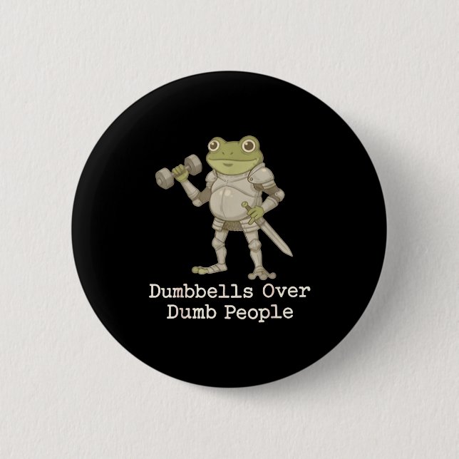 Funny Frog Pregnancy Announcement Medieval Pregnan Button (Vorderseite)