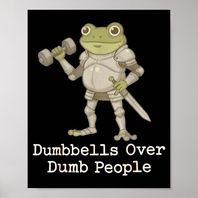 Funny Frog Pregnancy Announcement Medieval Pregnan Poster (Vorne)