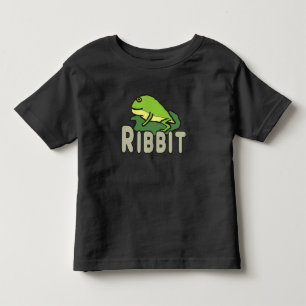 Funny Frog Ribbit Kleinkind T-shirt