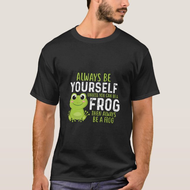 Funny Frog Shirt | Sarcastischer T - Shirt | Funny (Vorderseite)
