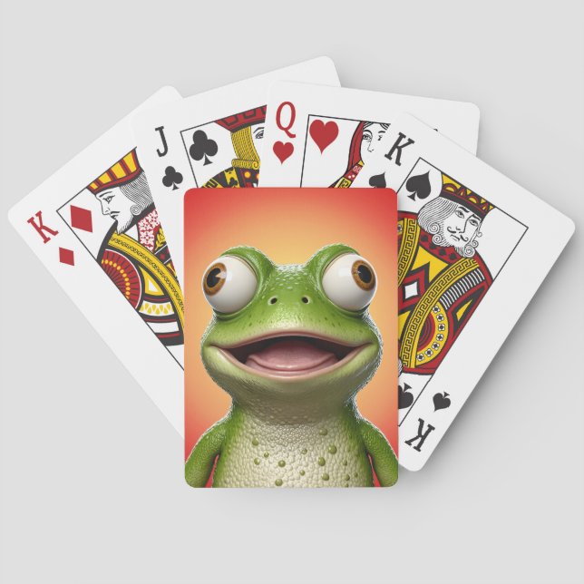 Funny Frog Spielkarten (Rückseite)