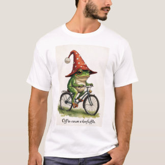Funny Frog T-Shirt: Off to Cause a Kerfuffle T-Shirt