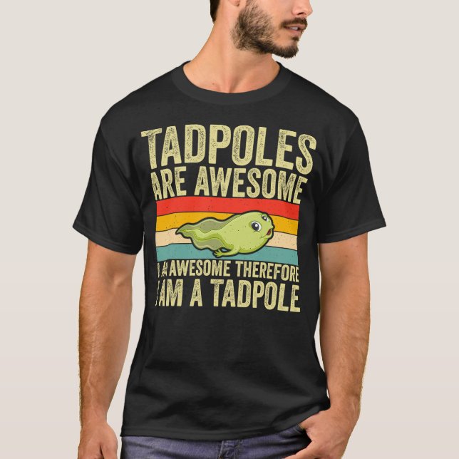 Funny Frog Tadpole Lovers Design For Men Women Kid T-Shirt (Vorderseite)