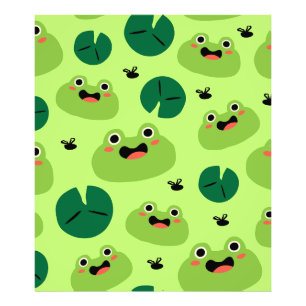 Funny Frogs Fotodruck