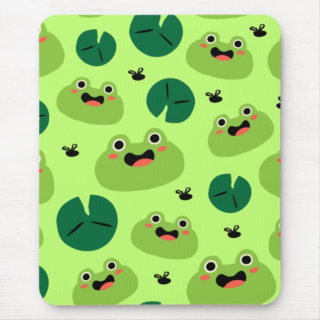 Funny Frogs Mousepad (Vorne)