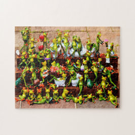 Funny Frogs Puzzle