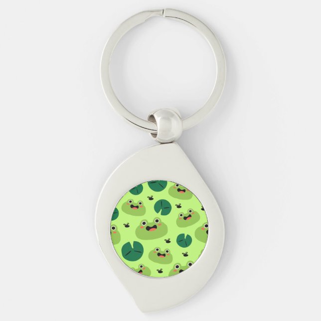 Funny Frogs Schlüsselanhänger (Vorderseite)
