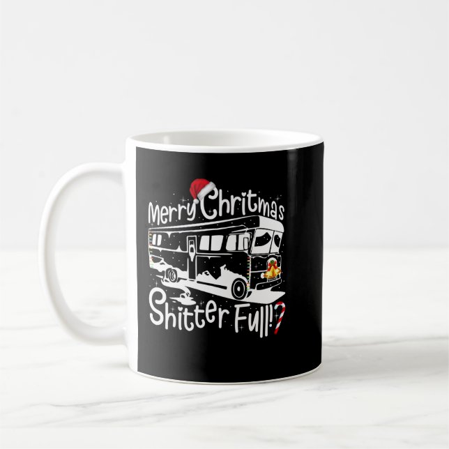 Funny Frohe Weihnachtsbriefe Vollblut Sweater 2 Kaffeetasse (Links)