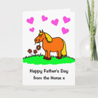Funny from Horst Cartoon Vathers Day Card