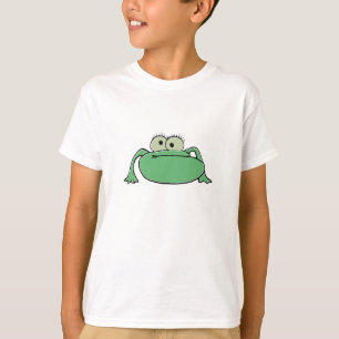 Funny Frosch Cartoon zeichnend Motif Muster T-Shirt