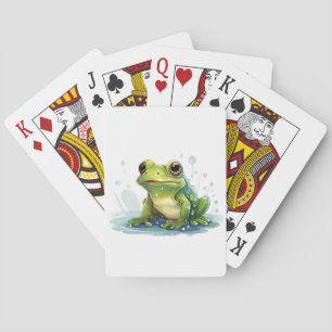 Funny Frosch Spielkarten