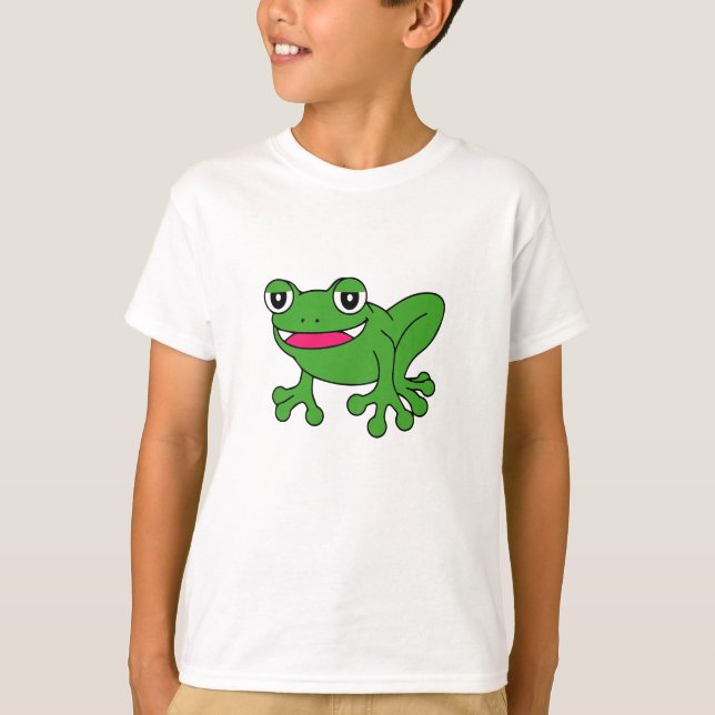 Funny Frosch T-Shirt (Vorderseite)