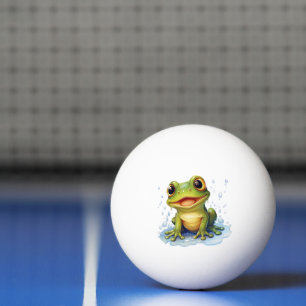 Funny Frosch Tischtennisball