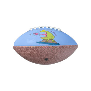 Funny Frosch und Fliege Cartoon Football