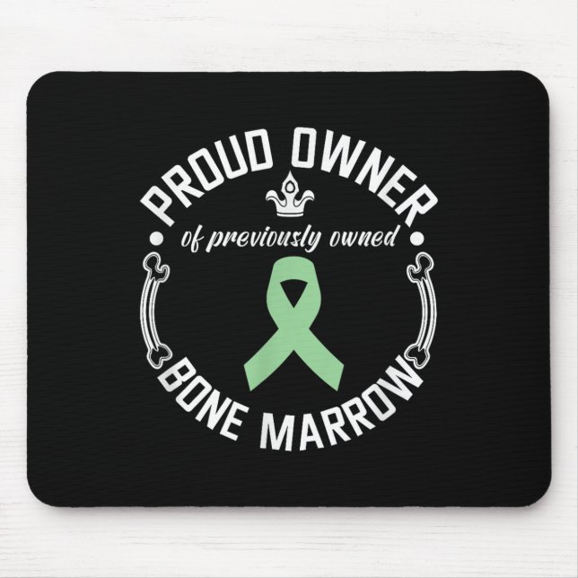 Funny früher gehört Knochenmark Transplant Awar Mousepad (Vorne)