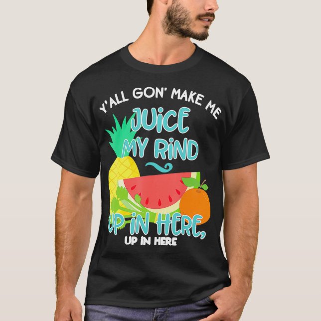 Funny Fruit Juicing Zitat Celery Juice Gesund Lebe T-Shirt (Vorderseite)