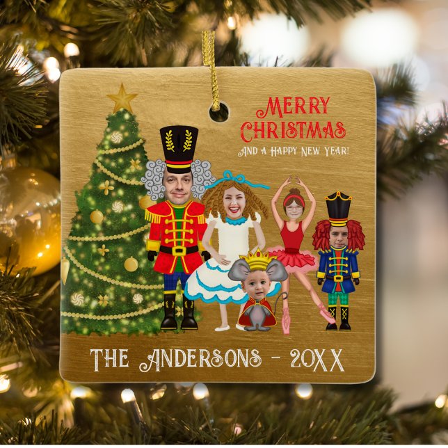 Funny fügen Sie Ihre Fetisch Nutcracker-Familie vo Keramikornament (Von Creator hochgeladen)