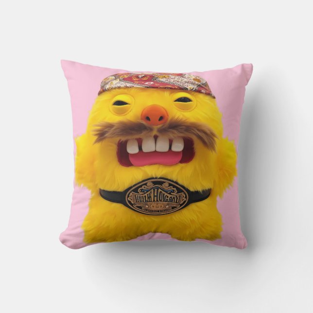Funny Fugglers Wrestler Kissen (Vorderseite)