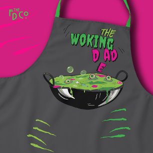Funny Funky Ghoulishly Delicious Woking Vater Pub Schürze