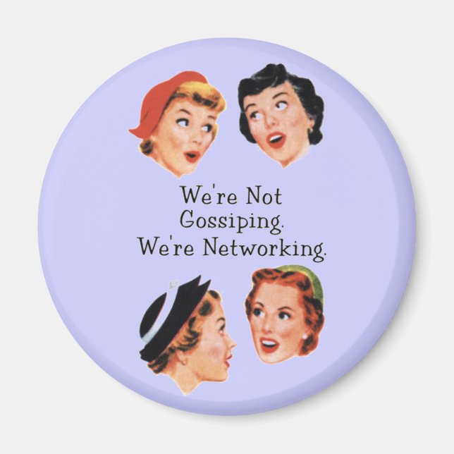 Funny Funny Ladys Magnet (Vorne)