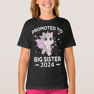 Funny für Big Sister 2024 befördert T-Shirt