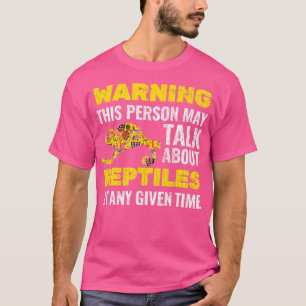 Funny für Reptile Lover Niedlich Chameleon Züchter T-Shirt