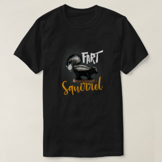 Funny Furz Eichhörnchen Skunk Falscher Tiername Ga T-Shirt