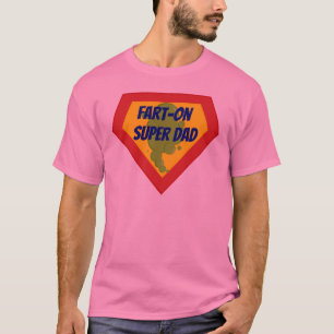 Funny Furz On Super Vater T-Shirt