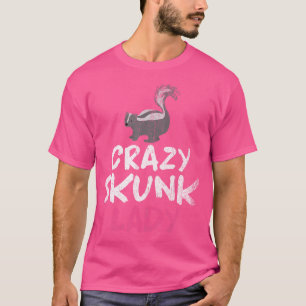 Funny Furz Squirrel Animal Lover Skunk T-Shirt