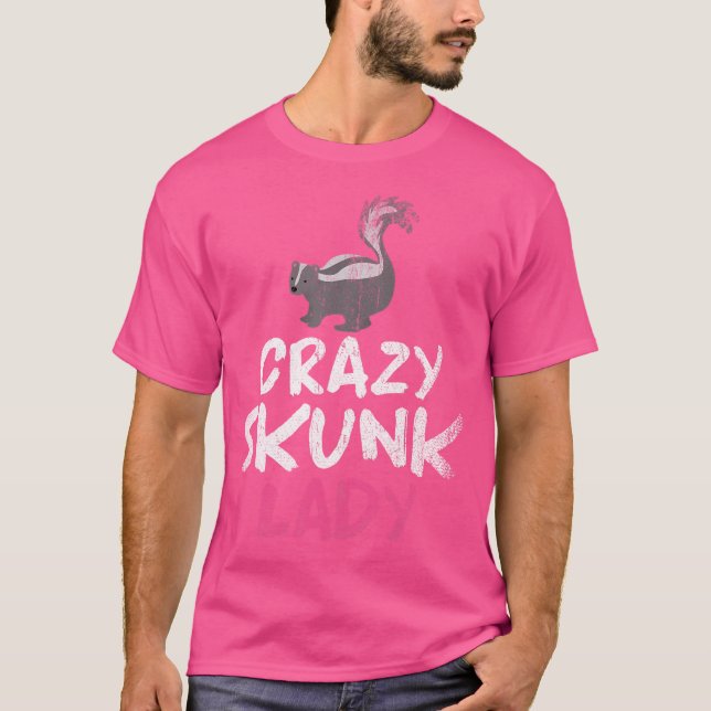 Funny Furz Squirrel Animal Lover Skunk T-Shirt (Vorderseite)