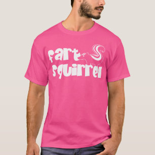 Funny Furz Squirrel Niedlich Skunk Cartoon T-Shirt