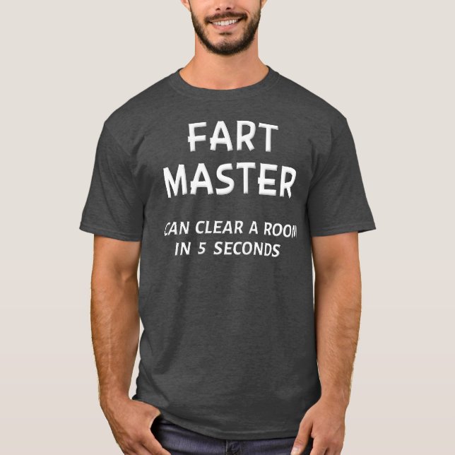 Funny Furz T Men Farting Boys Vater Farter Geschen T-Shirt (Vorderseite)